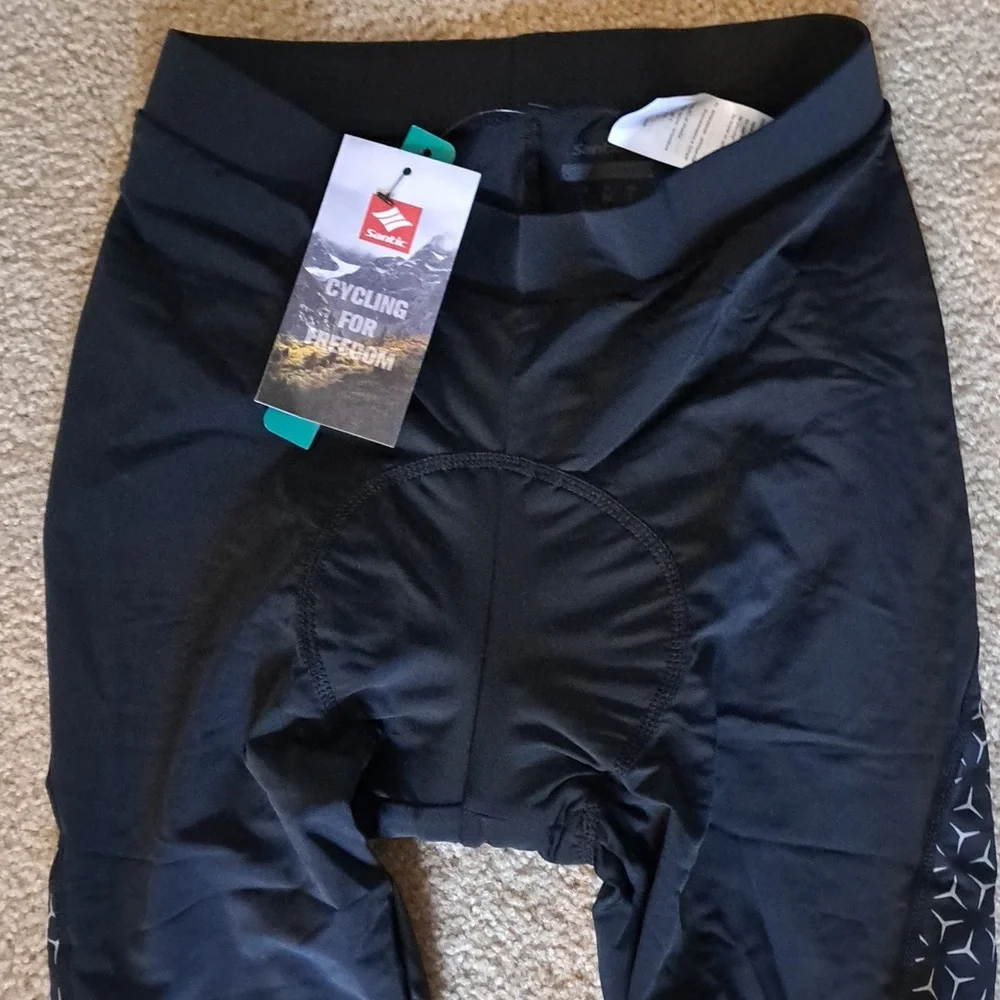 MENS SANTIC CYCLING FOR FREEDOM 3D PADDED PANTS  S - Picture 5 of 11